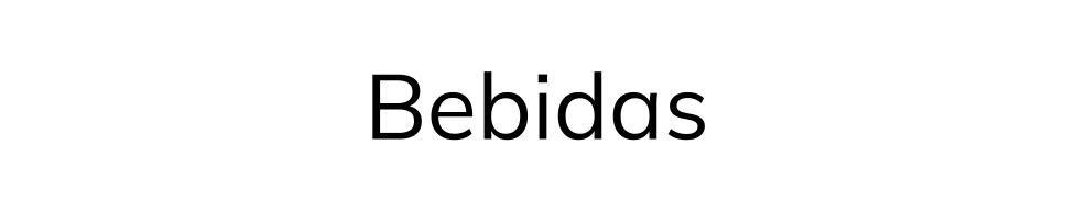 Bebidas